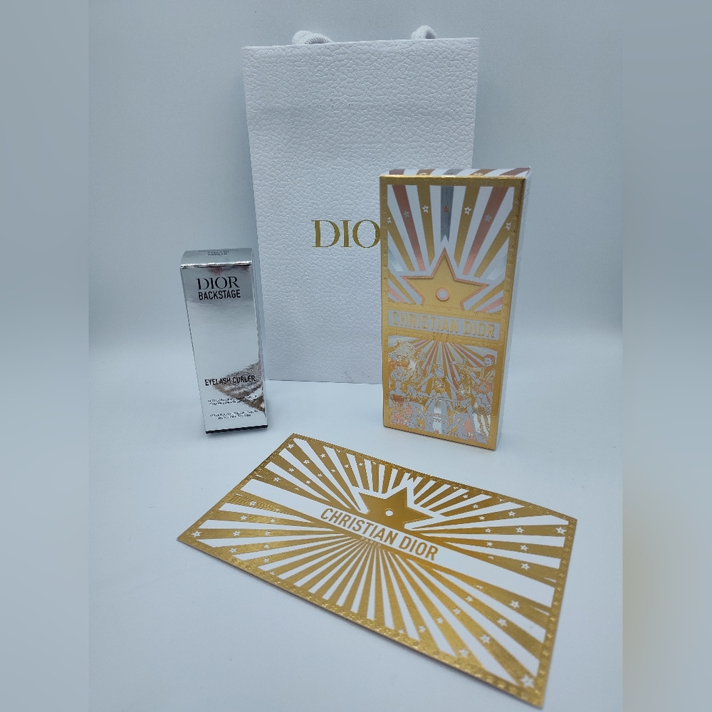 Dior Circus of Dreams Gift Set Mascara Overcurl Maximizer Eyelash Curler Bag